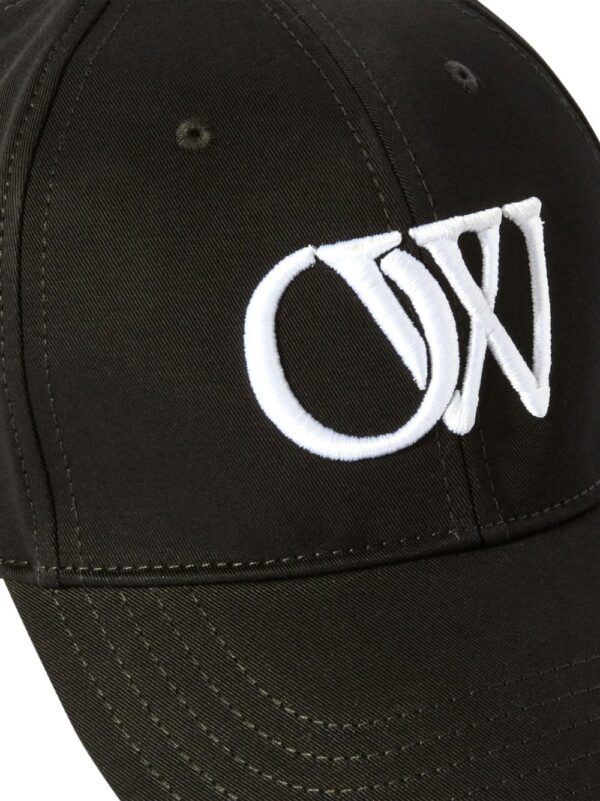 Off-White OW-embroidered cap - Image 3