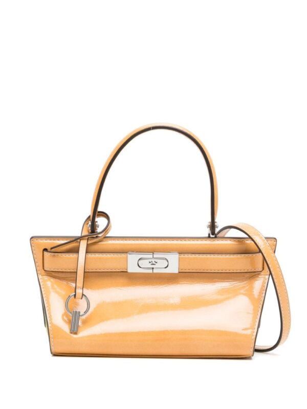 Tory Burch Lee Radziwill patent shoulder bag