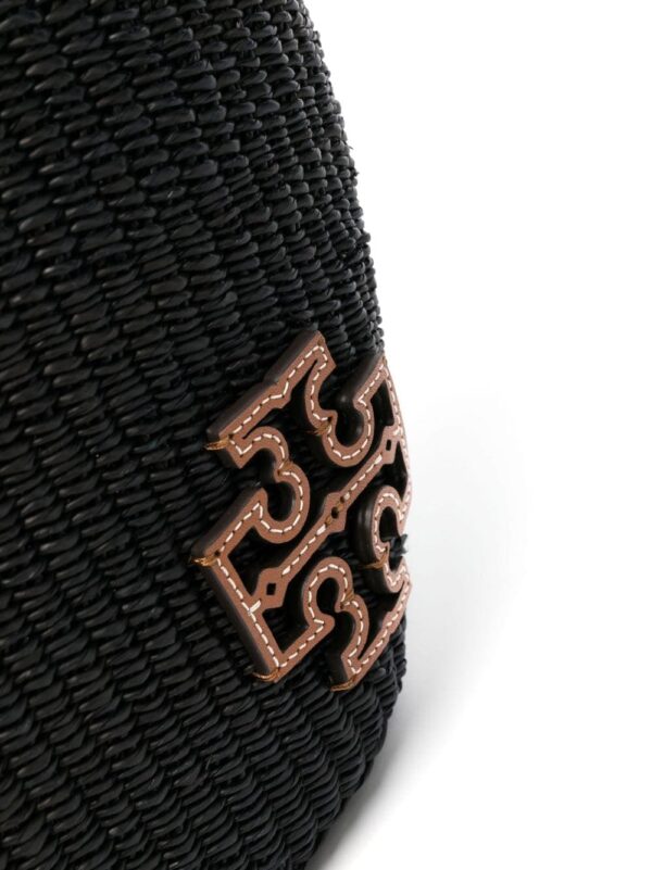 Tory Burch Ella woven raffia tote bag - Image 5