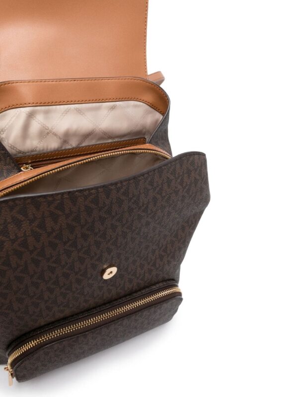 Michael Michael Kors monogram-pattern logo-buckle backpack - Image 5