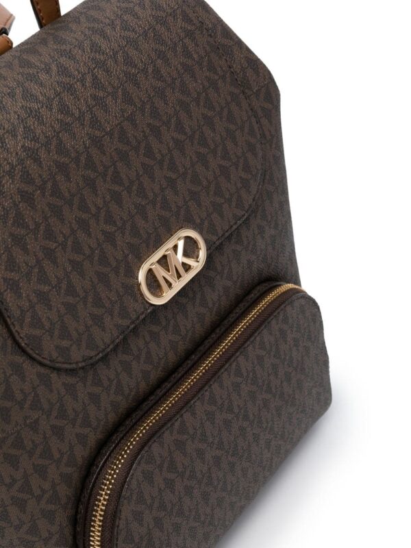 Michael Michael Kors monogram-pattern logo-buckle backpack - Image 4