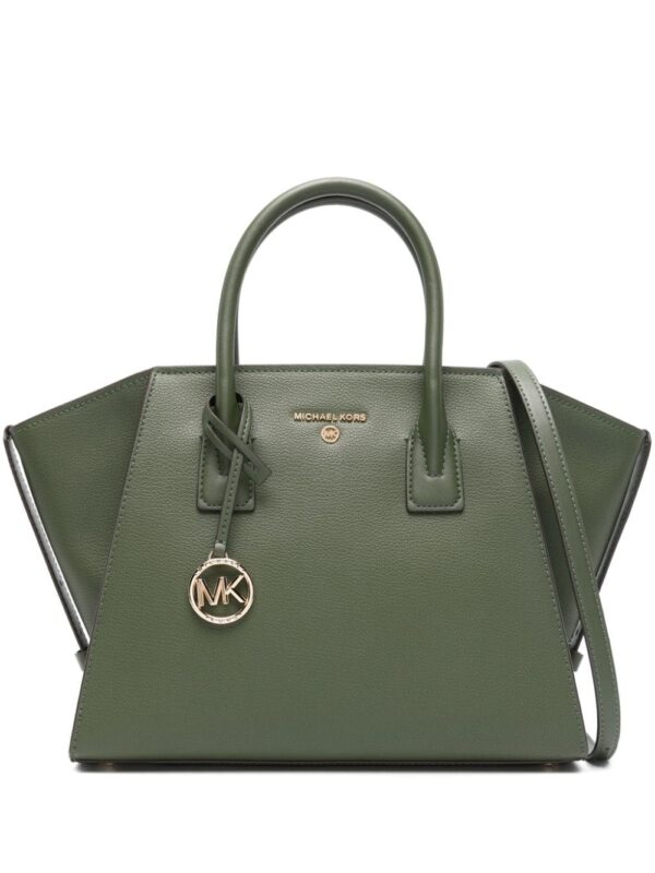 Michael Michael Kors large Avril logo-lettering leather tote bag