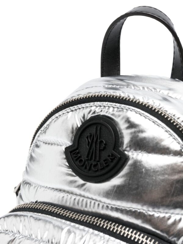 Moncler logo-patch zip-fastening backpack - Image 4