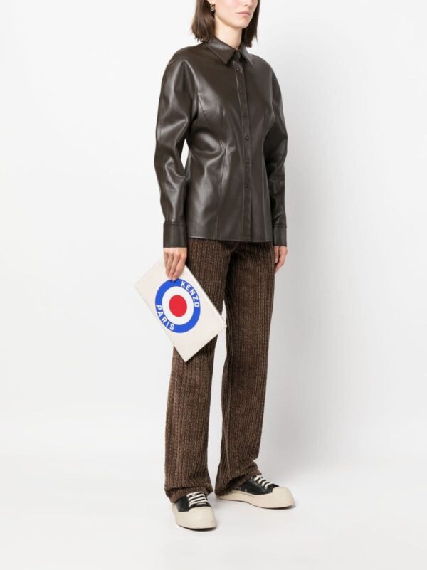 Kenzo Kenzo Target canvas clutch bag - Image 2