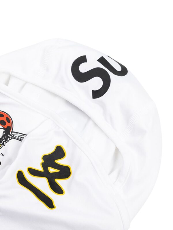 Supreme x MLB Kanji Teams "Pittsburgh Pirates - White" lightweight balaclava - Image 3