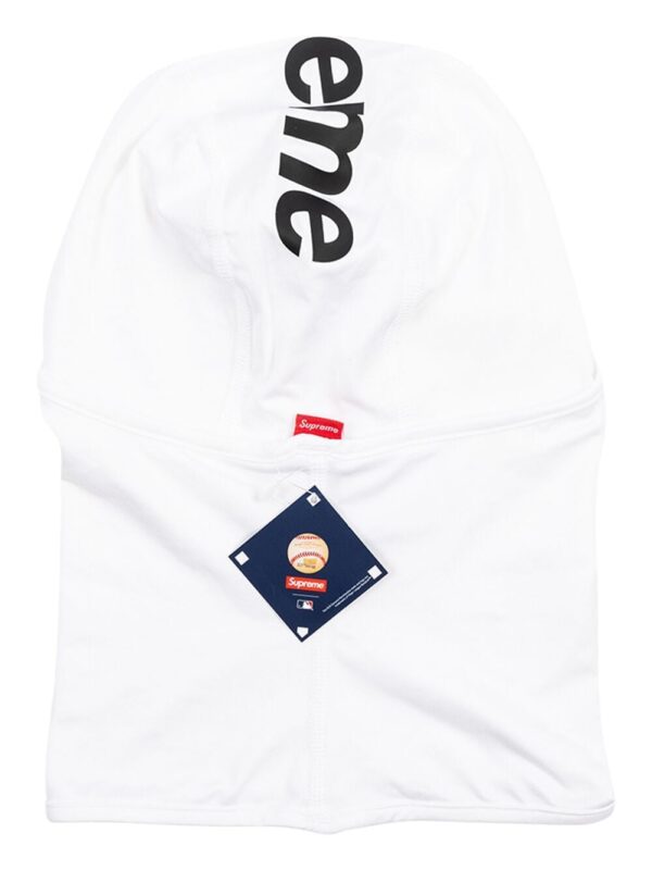 Supreme x MLB Kanji Teams "Pittsburgh Pirates - White" lightweight balaclava - Image 2
