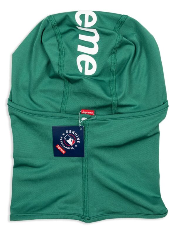 Supreme x MLB Kanji Teams Atlanta Braves "Light Pine" lightweight balaclava - Image 2