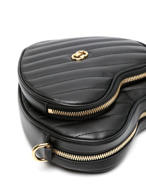 Gucci mini Interlocking G Heart crossbody bag - Image 4