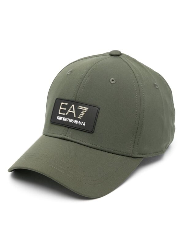 Ea7 Emporio Armani logo-appliqué baseball cap