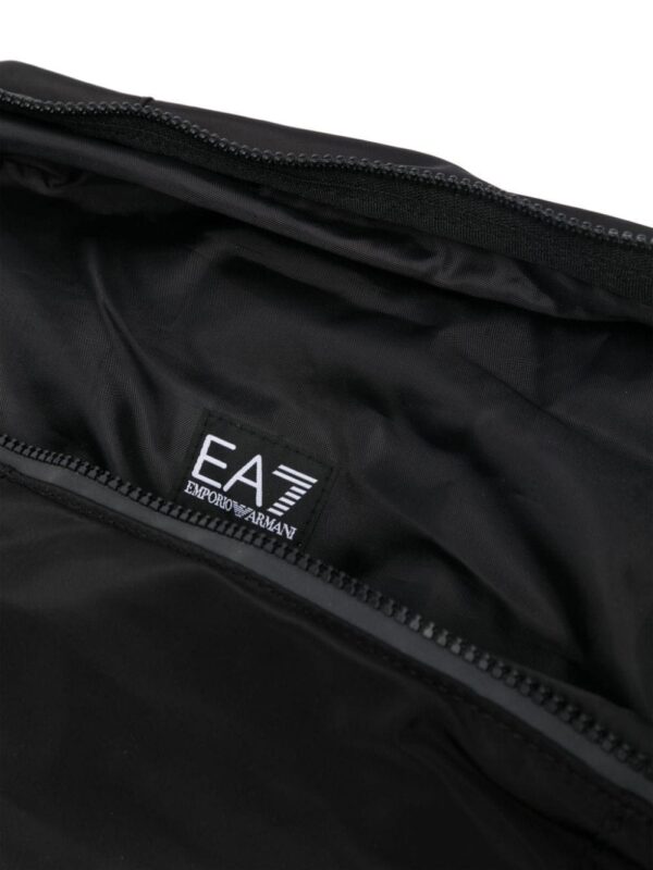 Ea7 Emporio Armani logo-print zipped holdall - Image 4