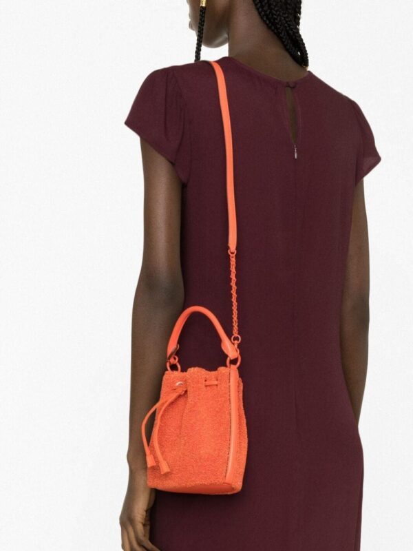 Tory Burch faux-shearling bucket bag - Image 3