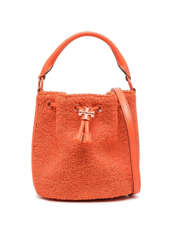 Tory Burch faux-shearling bucket bag