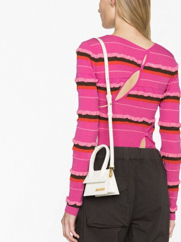 Jacquemus Le Chiquito crocodile-embossed mini bag - Image 3