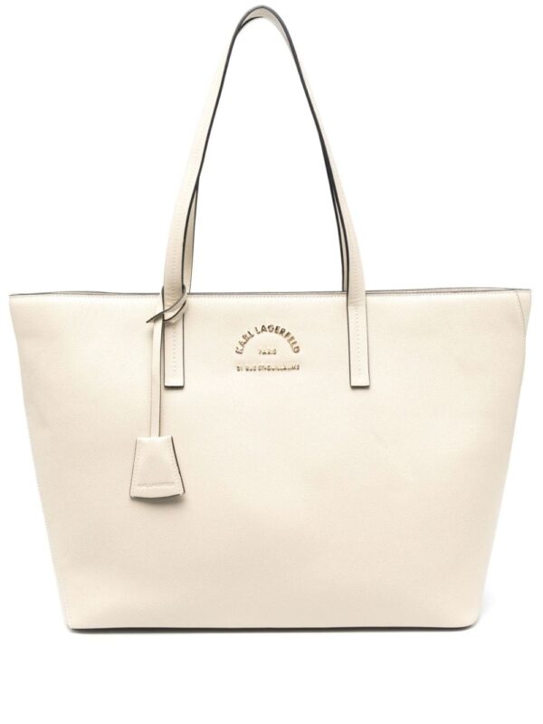 Karl Lagerfeld logo-lettering tote bag
