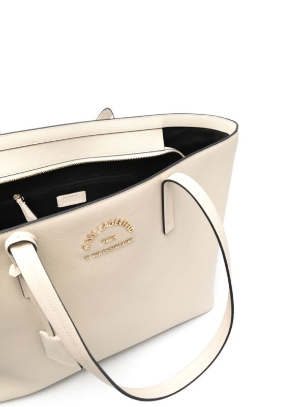 Karl Lagerfeld logo-lettering tote bag - Image 5