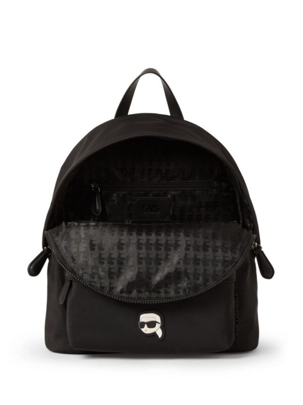 Karl Lagerfeld Ikonik appliqué-detail backpack - Image 5