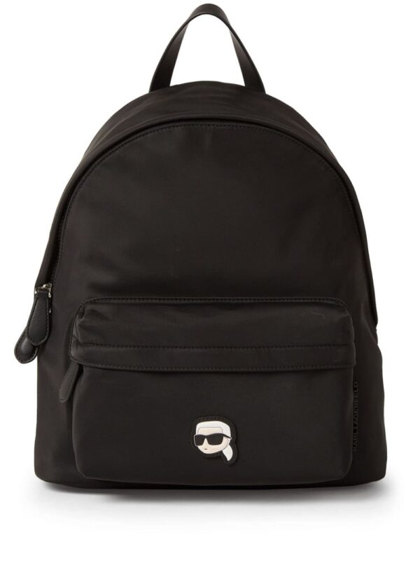 Karl Lagerfeld Ikonik appliqué-detail backpack