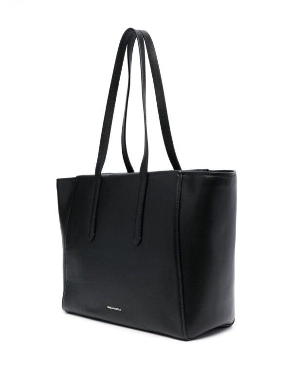 Karl Lagerfeld Ikonik Pin leather tote bag - Image 3