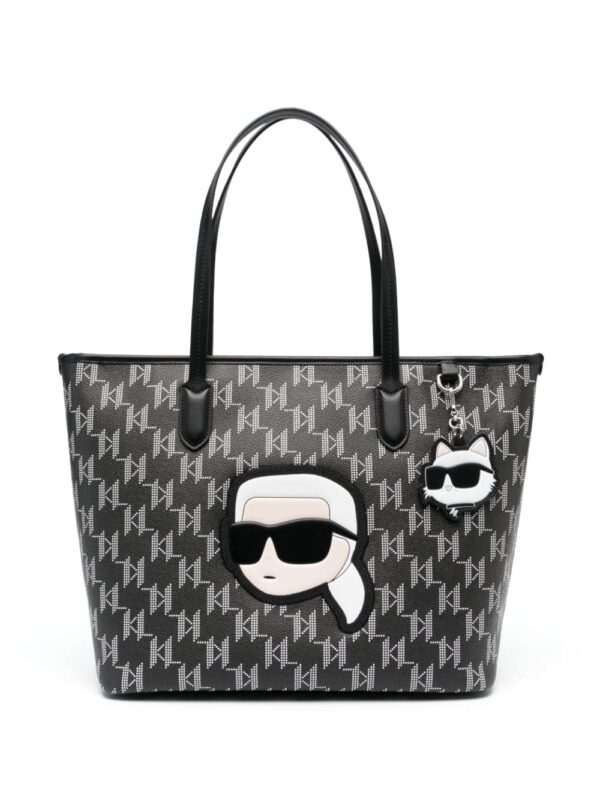 Karl Lagerfeld Ikonik Monogram tote bag
