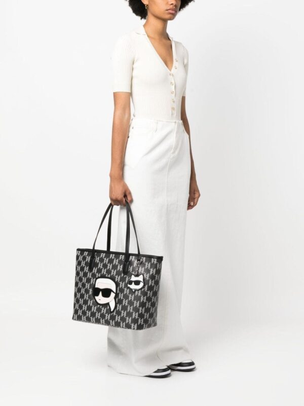 Karl Lagerfeld Ikonik Monogram tote bag - Image 2
