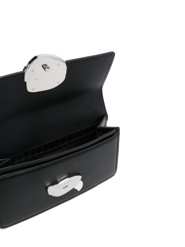 Karl Lagerfeld Ikonik Lock leather shoulder bag - Image 5