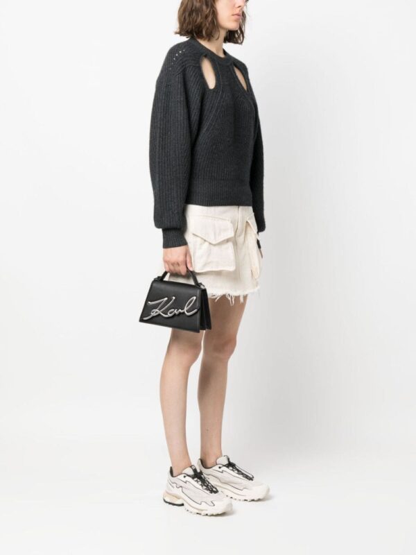 Karl Lagerfeld Signature leather crossbody bag - Image 2