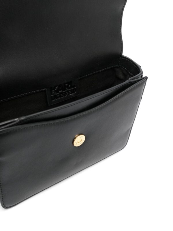 Karl Lagerfeld Signature Fan leather crossbody bag - Image 5