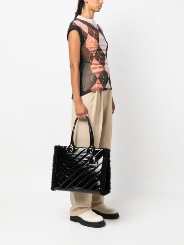 Karl Lagerfeld K/Skuare quilted tote bag - Image 2