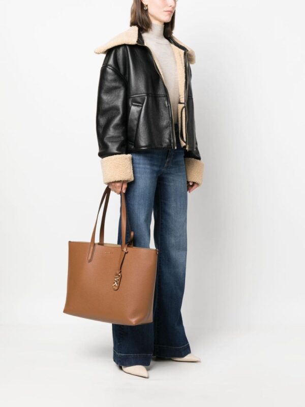 Michael Michael Kors Eliza XL logo-plaque leather tote bag - Image 2