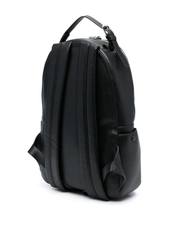 A.P.C. logo-stamp faux-leather backpack - Image 2