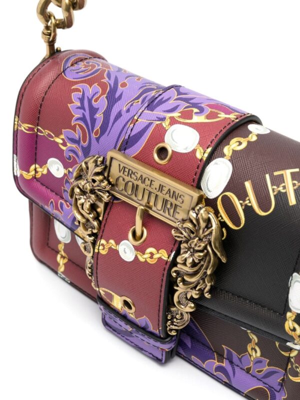 Versace Jeans Couture Chain Couture faux-leather crossbody bag - Image 5