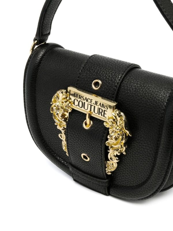 Versace Jeans Couture Baroque-buckle faux-leather tote bag - Image 5