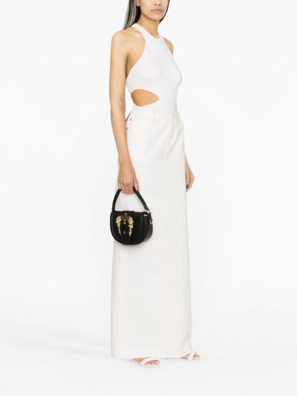 Versace Jeans Couture Baroque-buckle faux-leather tote bag - Image 2