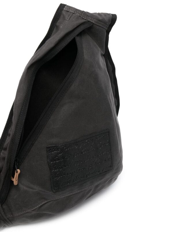 Acne Studios logo-patch sling backpack - Image 2