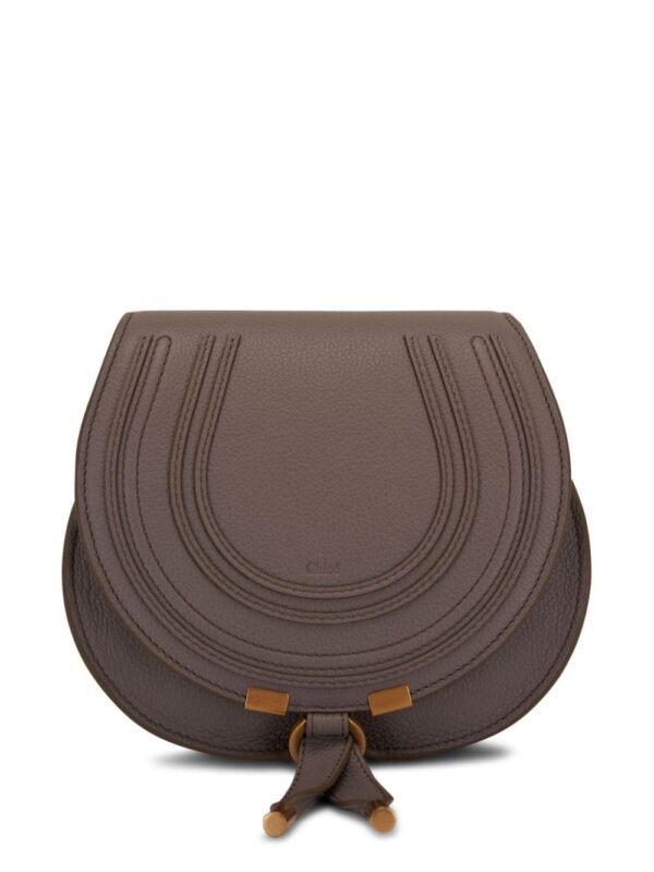 Chloé small Marcie logo-debossed crossbody bag