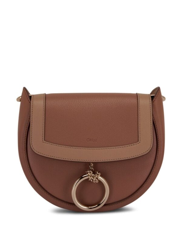 Chloé small Arlene logo-debossed crossbody bag