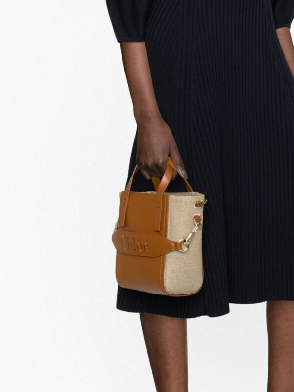 Chloé medium Sense leather tote bag - Image 3