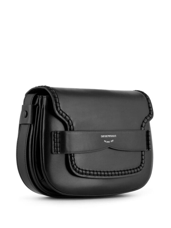 Emporio Armani debossed-logo leather mini bag - Image 3