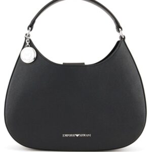 Emporio Armani logo-lettering hobo shoulder bag