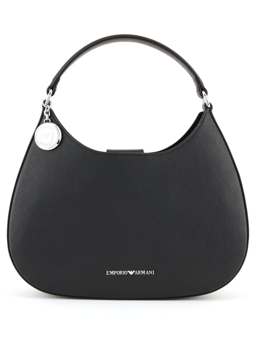 Emporio Armani logo-lettering hobo shoulder bag