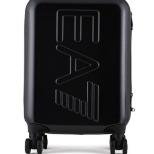 Ea7 Emporio Armani embossed-logo cabin trolley