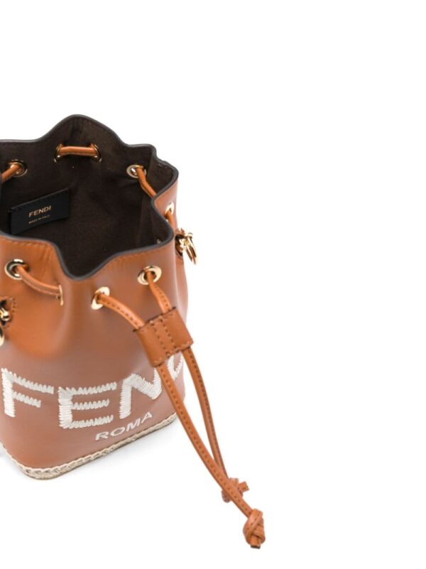 FENDI small Mon Tresor leather bucket bag - Image 5