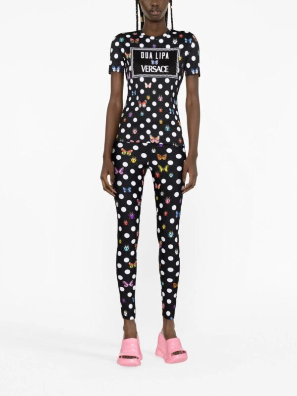 Versace  x Dua Lipa Butterflies T-shirt. - Image 2