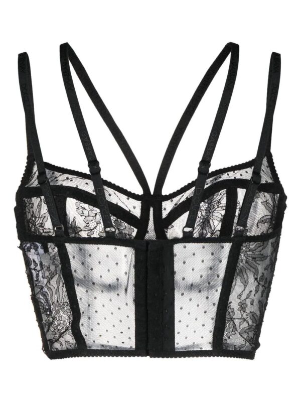 Dolce & Gabbana  semi-sheered balconette bra - Image 2