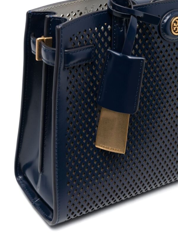 Tory Burch small Robinson perforated tote bag - Image 4