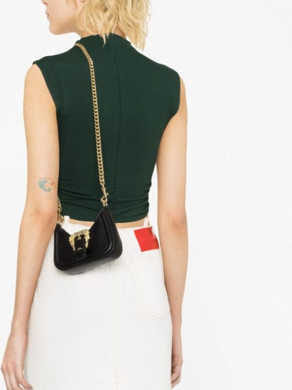 Versace Jeans Couture Couture barocco-buckle mini bag - Image 3