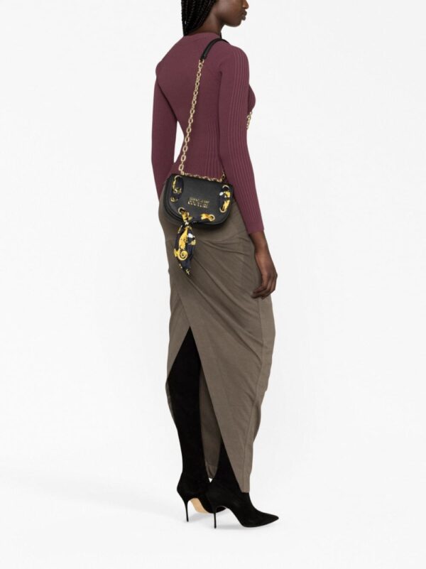 Versace Jeans Couture Barocco-print scarf shoulder bag - Image 2