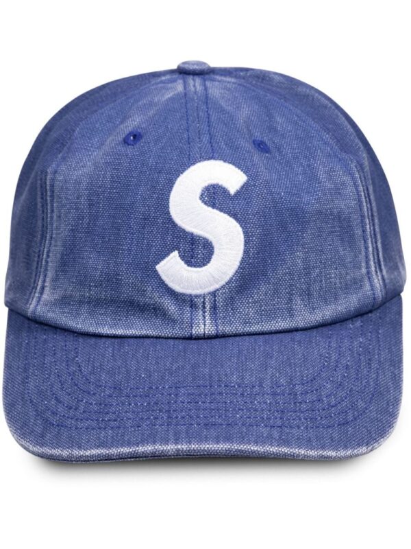 Supreme Pigment logo-embroidered 6-panel cap