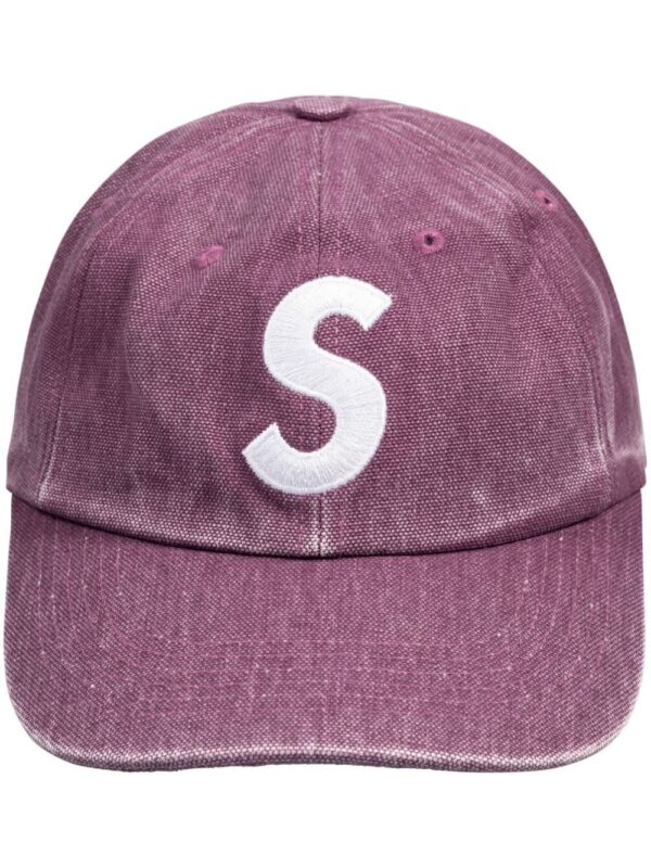 Supreme Pigment logo-embroidered 6-panel cap