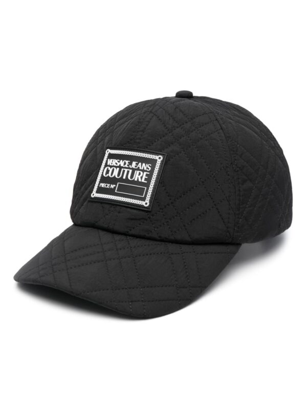 Versace Jeans Couture logo-patch baseball cap